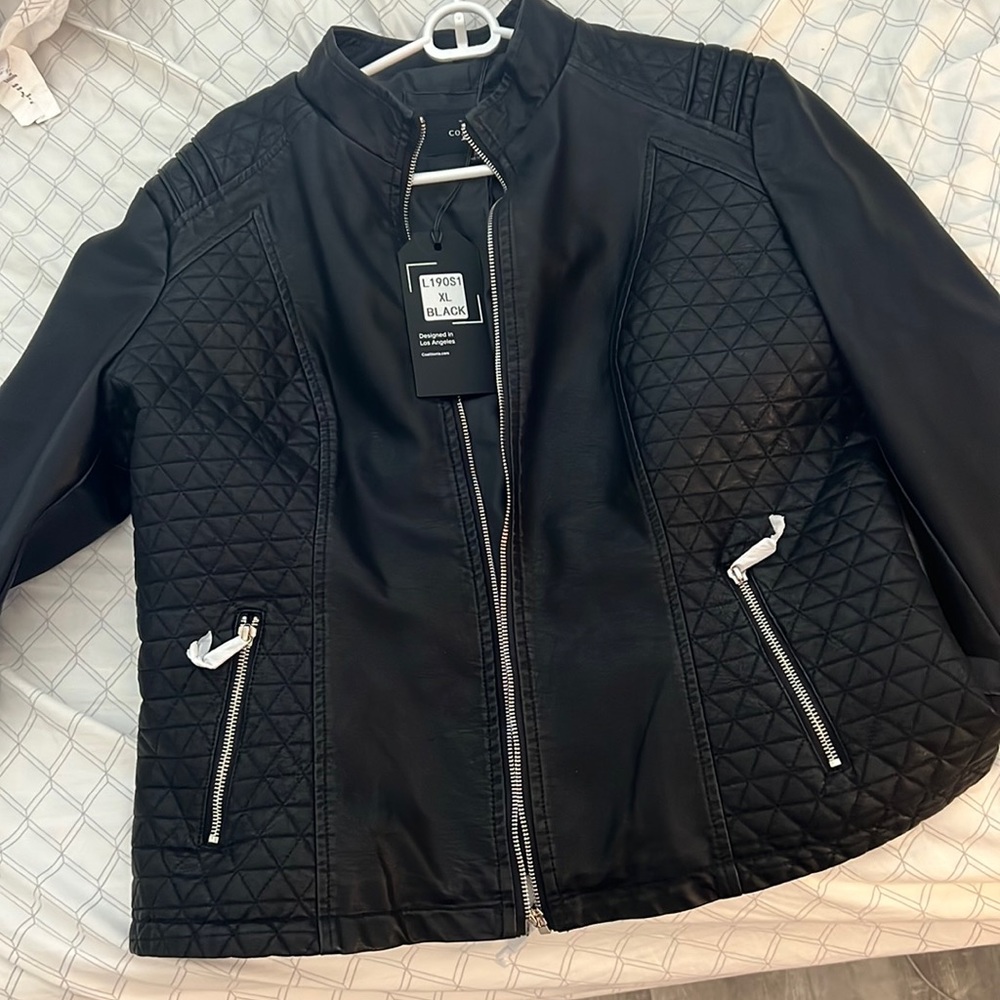 Brand new leather jacket